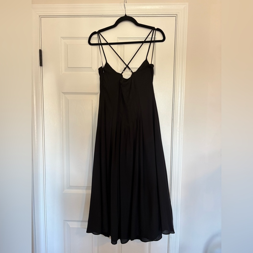 Banana Republic Black Pintuck Midi Dress - Picture 3 of 6